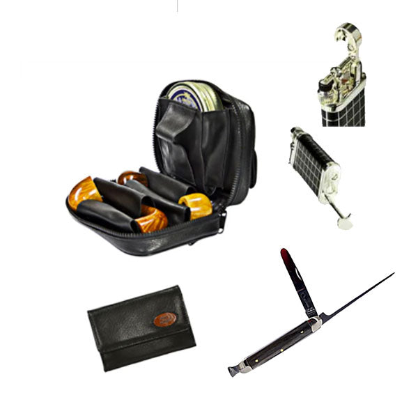 Rogers Pipe Knives, pouches, bags,
